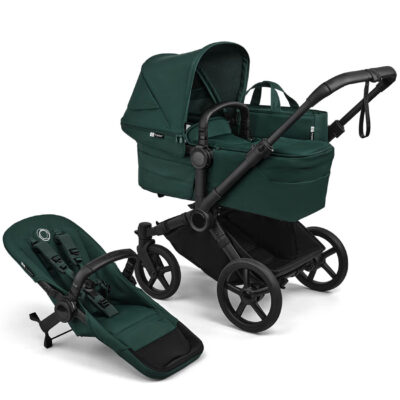 Коляска Bugaboo Donkey 6 2 в 1 - black/fern green