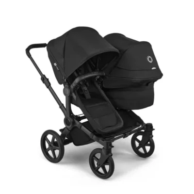 Коляска для погодок Bugaboo Donkey 6 Duo - black/heritage black
