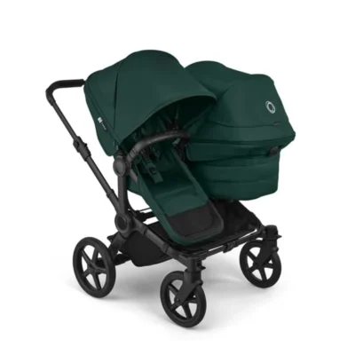 Коляска для погодок Bugaboo Donkey 6 Duo - black/fern green