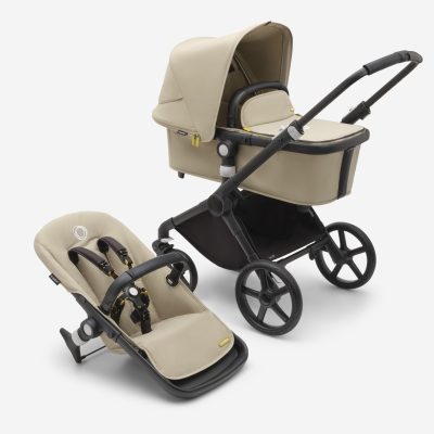 Коляска Bugaboo Fox Cub 2 в 1 - black/desert taupe
