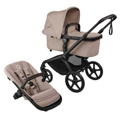 Bugaboo Fox 5 Renew Complete 2 в 1 - black/desert taupe melange