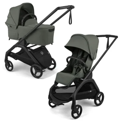 Коляска Bugaboo Dragonfly Plus 2 в 1 - black/forest green