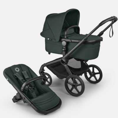 Коляска Bugaboo Fox 5 Renew 2 в 1 - black/fern green